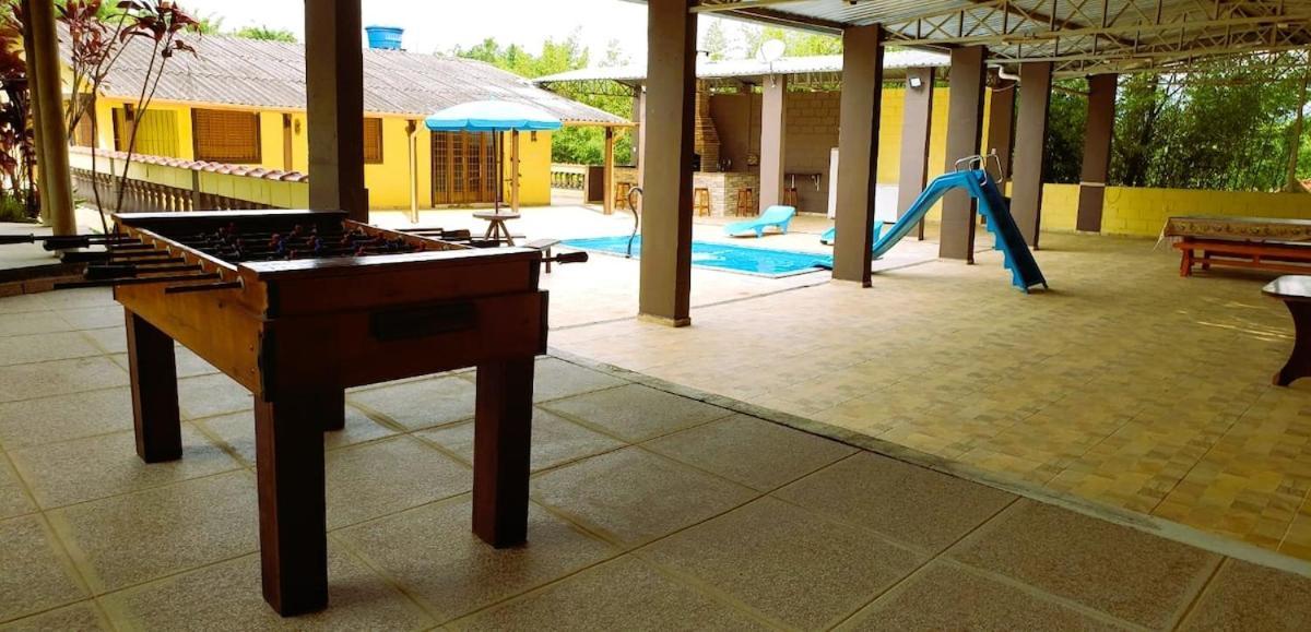 Chacara Charmosa Com Piscina, Campo De Futebol Villa Guaratingueta Exterior photo