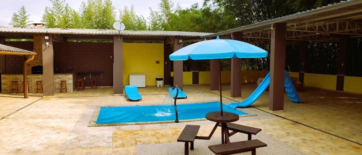 Chacara Charmosa Com Piscina, Campo De Futebol Villa Guaratingueta Exterior photo